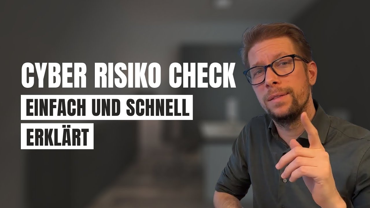 Cyber-Risiko-Check für KMU einfach erklärt